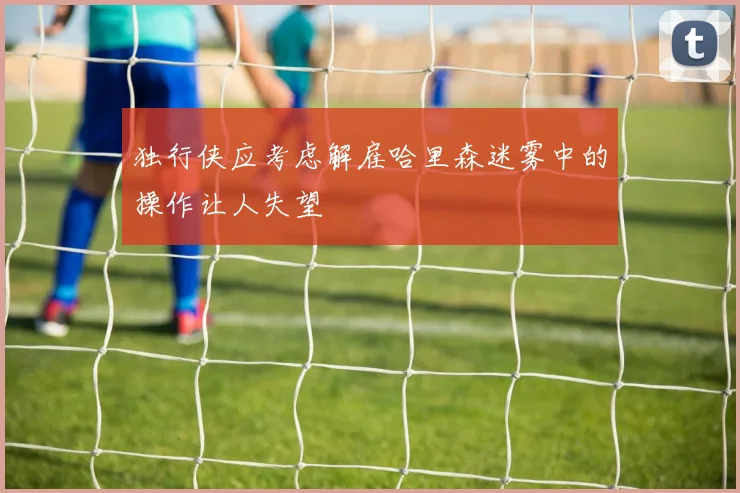 独行侠应考虑解雇哈里森迷雾中的操作让人失望